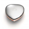 Lunavit Power Heart Duo - copper and stainless steel magnetic heart 